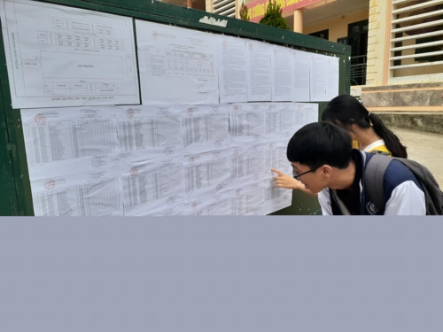 Điện Biên: Thí sinh đội mưa đến trường thi - Ảnh minh hoạ 5