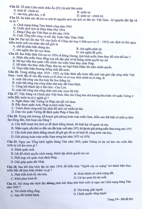 Thí sinh Hà Nội hoàn thành bài thi cuối tuyển sinh vào lớp 10 - Ảnh minh hoạ 4