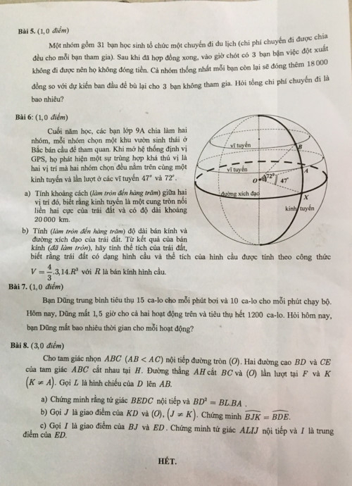 Thi vào lớp 10 tại TP.HCM: Đề Toán khó hơn năm ngoái, nhiều dữ liệu gần gũi với học sinh - Ảnh minh hoạ 3