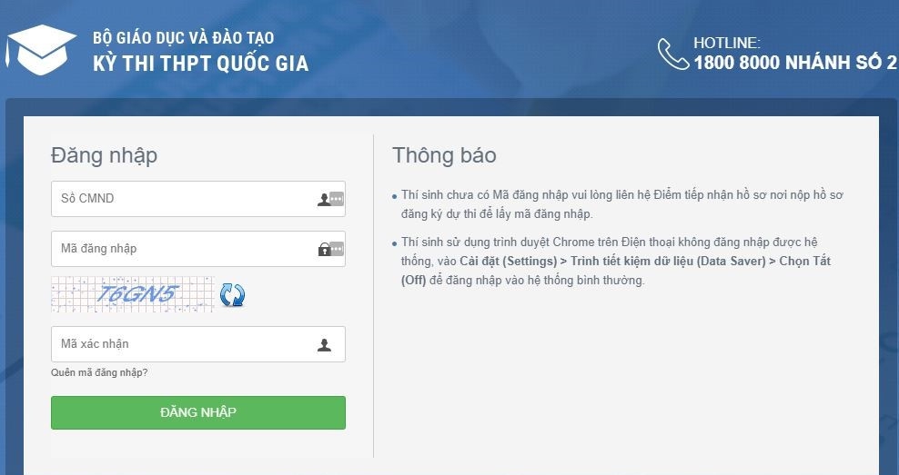 Bắc Ninh: Hướng dẫn tra cứu kết quả thi THPT quốc gia năm 2019