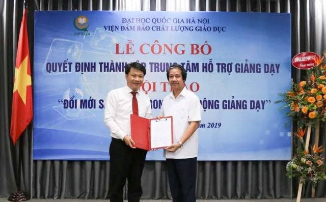 Đại học Quốc gia Hà Nội có Trung tâm Hỗ trợ giảng dạy