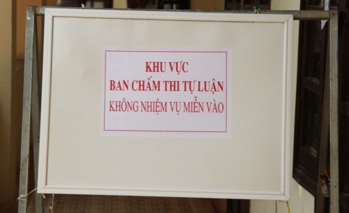 Mục sở thị bên trong khu vực chấm thi - Ảnh minh hoạ 2