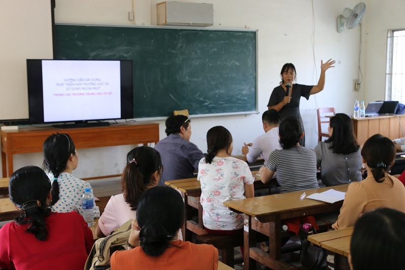 Tiền Giang: Bồi dưỡng nghiệp vụ sư phạm giảng dạy tiếng Anh cho giáo viên