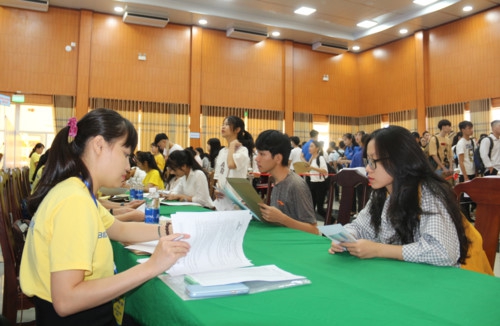 Trường ĐH Kinh tế, ĐH Huế: 1.500 thí sinh trúng tuyển làm thủ tục nhập học - Ảnh minh hoạ 2