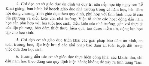 Tổ chức khai giảng bảo đảm sức khỏe của học sinh và bảo vệ môi trường. - Ảnh minh hoạ 3