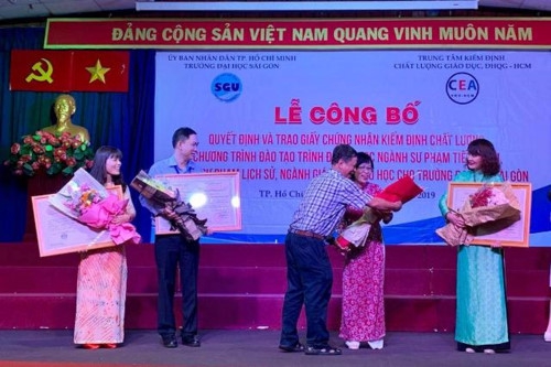 Trường ĐH Sài Gòn có 3 ngành học đạt chuẩn kiểm định chất lượng giáo dục - Ảnh minh hoạ 3