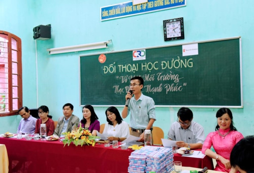 Đối thoại học đường “Vì một môi trường học đường hạnh phúc” - Ảnh minh hoạ 6