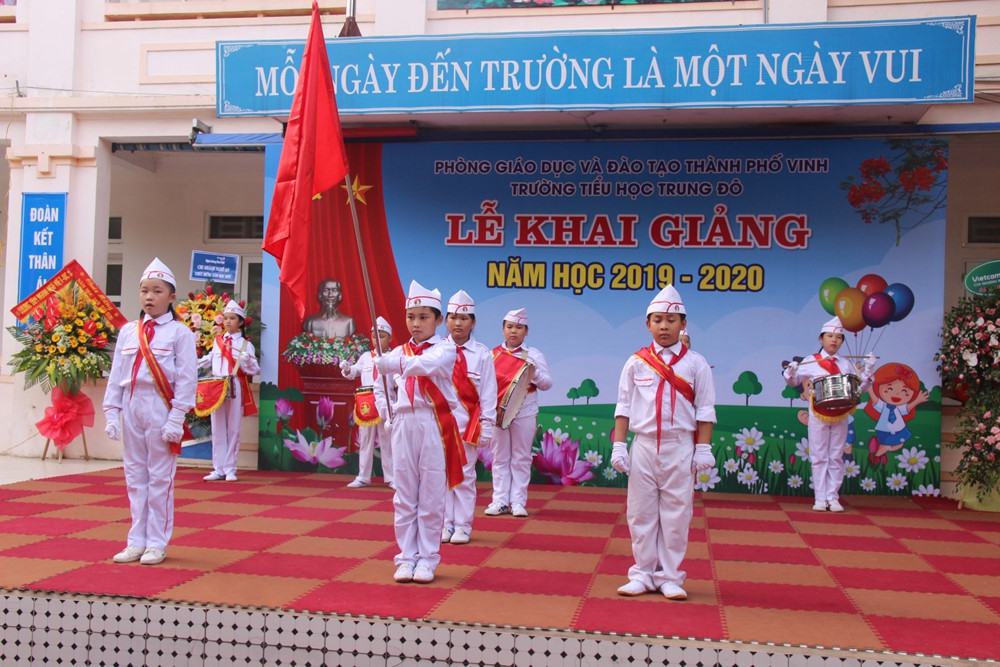 Hơn 180 trường học tại Nghệ An khai giảng muộn