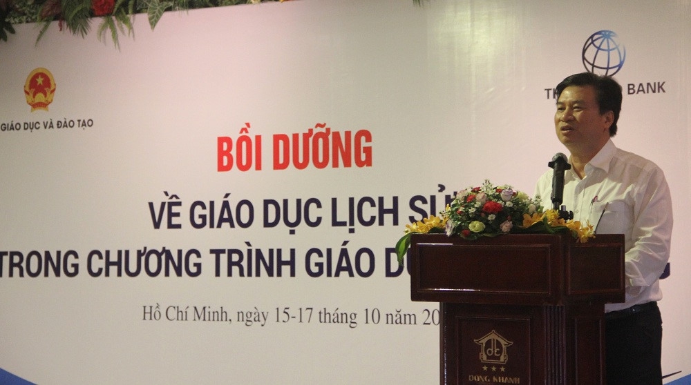 Bồi dưỡng về GD Lịch sử trong chương trình GDPT cho giáo viên cốt cán phía Nam