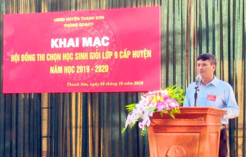 Thanh Sơn: Khai mạc kỳ thi chọn học sinh giỏi lớp 9 - Ảnh minh hoạ 2