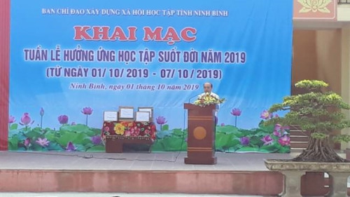 Ninh Bình: Khai mạc Tuần lễ hưởng ứng học tập suốt đời năm 2019 - Ảnh minh hoạ 2