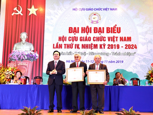 Đại hội Cựu giáo chức Việt Nam lần thứ IV: Tham gia góp ý xây dựng các chủ trương, chính sách lớn của Ngành - Ảnh minh hoạ 5