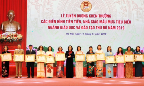 Hà Nội tuyên dương các điển hình tiên tiến, nhà giáo tiêu biểu - Ảnh minh hoạ 6