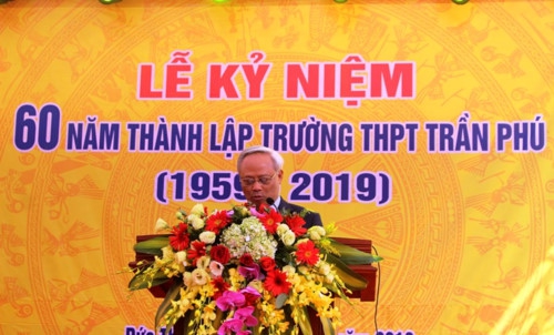 Hà Tĩnh: Kỷ niệm 60 năm thành lập trường THPT Trần Phú - Ảnh minh hoạ 2