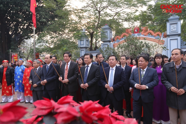 Lễ khai bút đầu xuân tại đền thờ Chu Văn An - Ảnh minh hoạ 2