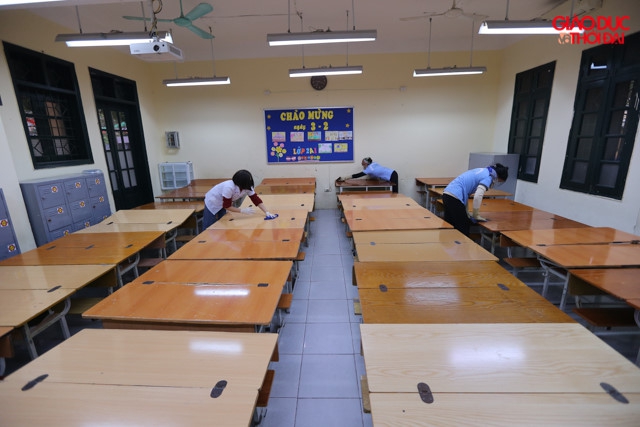 Hà Nội: Trường học chủ động vệ sinh để đảm bảo an toàn cho học sinh trước dịch nCoV - Ảnh minh hoạ 12