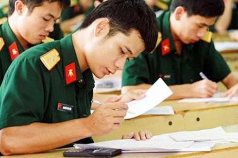 Điểm chuẩn tuyển sinh trường quân đội năm 2020 được quy định thế nào?