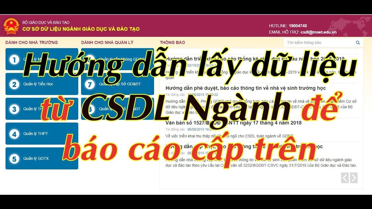 Bộ GD&ĐT chấn chỉnh công tác thống kê năm học 2019-2020