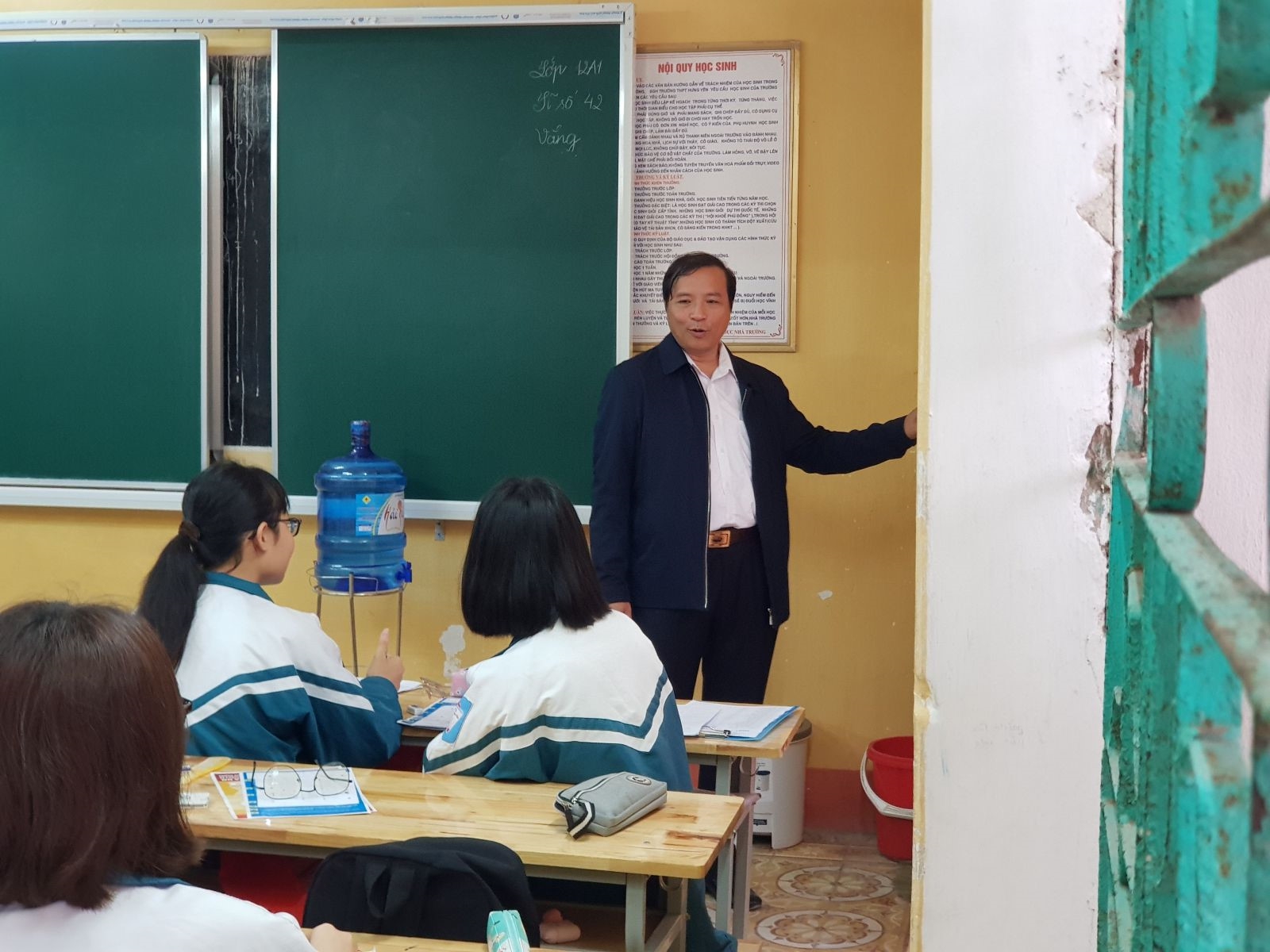 Các trường THPT ở Hưng Yên đón học sinh đi học trở lại