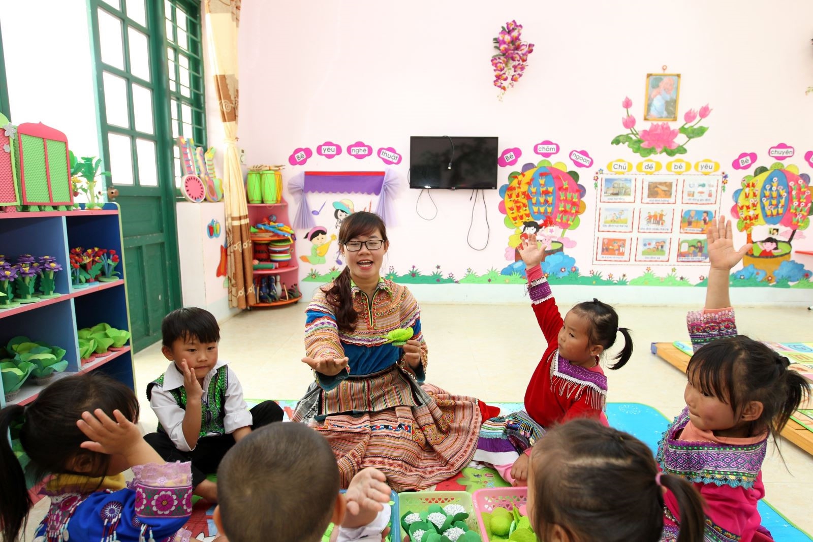 Phú Thọ: Bậc học mầm non nhận được sự hài lòng cao nhất của người dân