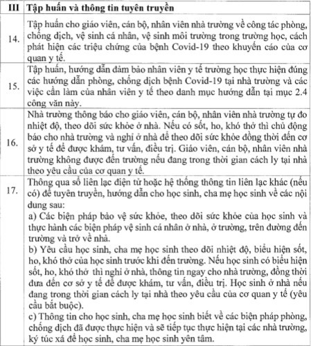 Trường học cần làm gì để đón HS trở lại sau kỳ nghỉ dài phòng dịch Covid-19? - Ảnh minh hoạ 3