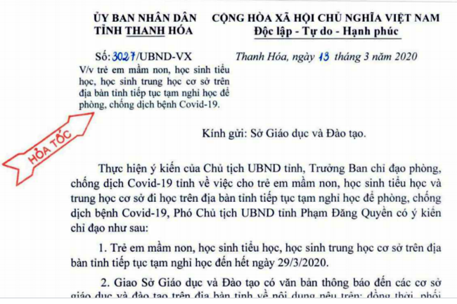 Thanh Hóa:  Học sinh tiếp tục nghỉ học để phòng, tránh dịch Covid-19 - Ảnh minh hoạ 2