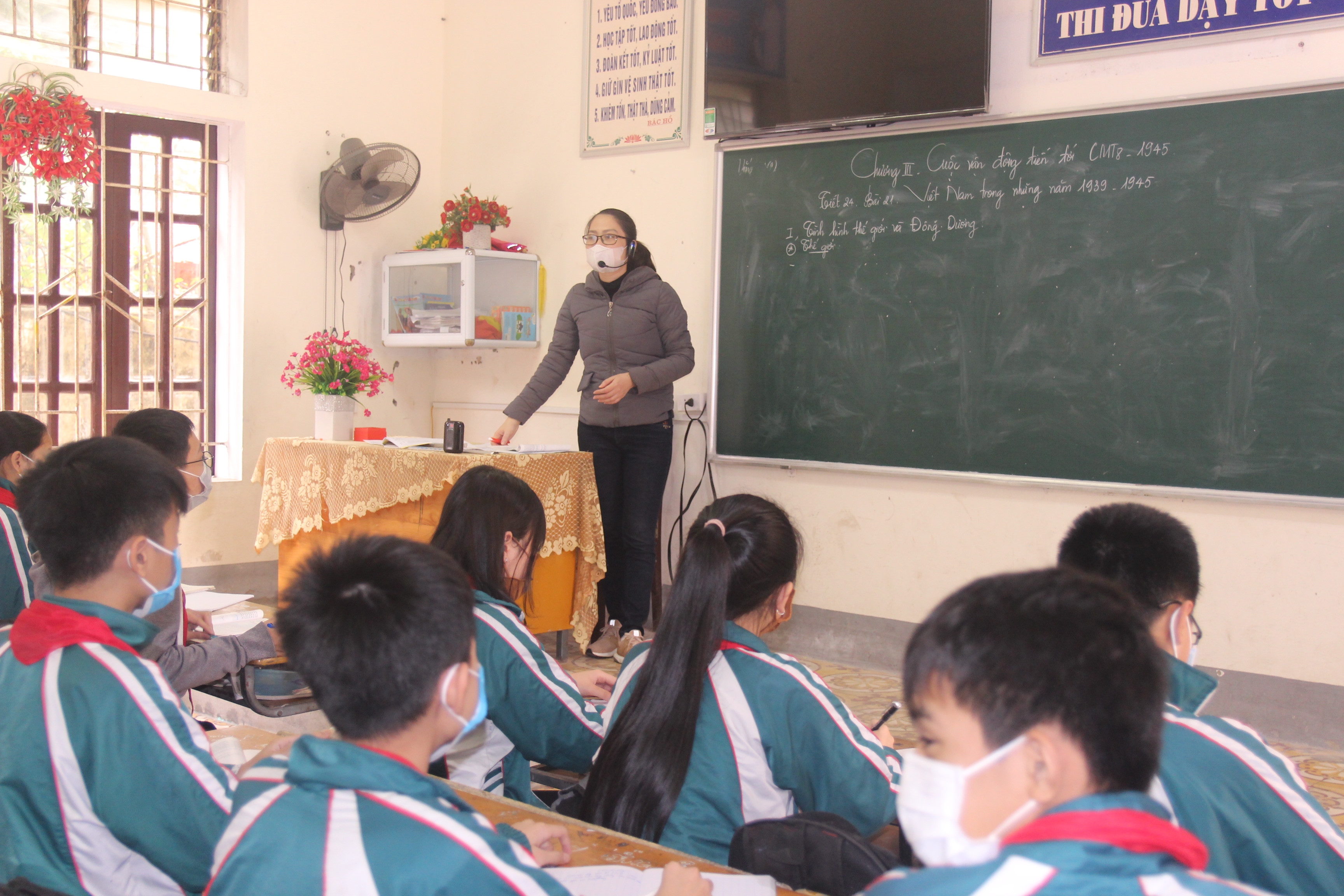 Nghệ An: Học sinh THCS, tiểu học, mầm non Nghệ An tiếp tục nghỉ học