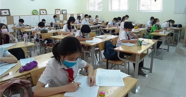 Hà Nội: 99,1% học sinh trở lại trường trong ngày đầu tiên sau kỳ nghỉ phòng dịch