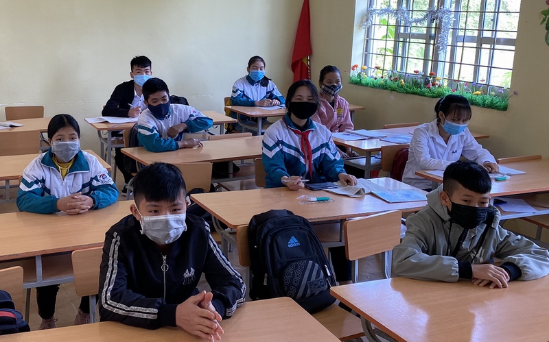 Lạng Sơn: Linh hoạt chia lớp đảm bảo giãn cách 1 mét giữa các học sinh - Ảnh minh hoạ 6