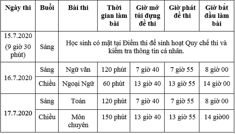 TP.HCM tuyển 1.645 chỉ tiêu vào lớp 10 chuyên năm học 2020-2021 - Ảnh minh hoạ 3