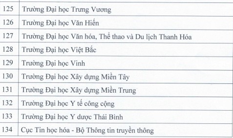 Công bố danh sách các đơn vị được tổ chức thi và cấp chứng chỉ - Ảnh minh hoạ 12