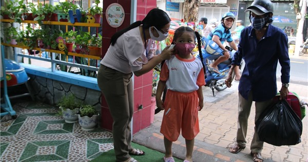 Tiền Giang: Hơn 76% trẻ mầm non trở lại trường