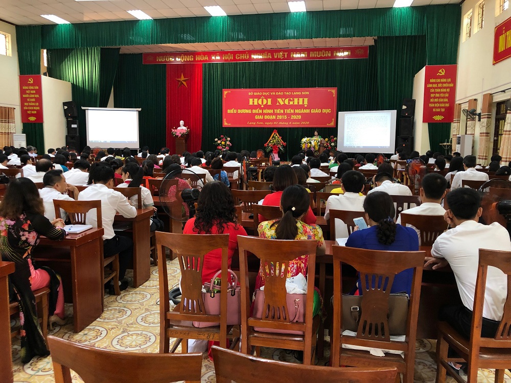 Lạng Sơn: Biểu dương điển hình tiên tiến ngành Giáo dục giai đoạn 2015 -2020