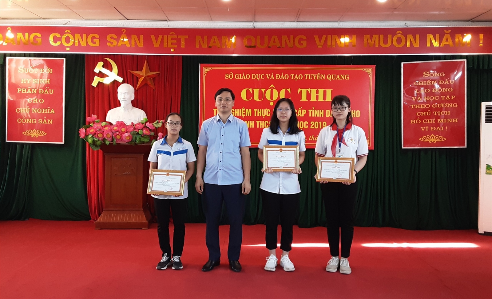 Tuyên Quang: Tổ chức thi thí nghiệm thực hành dành cho học sinh THCS năm học 2019-2020 - Ảnh minh hoạ 3