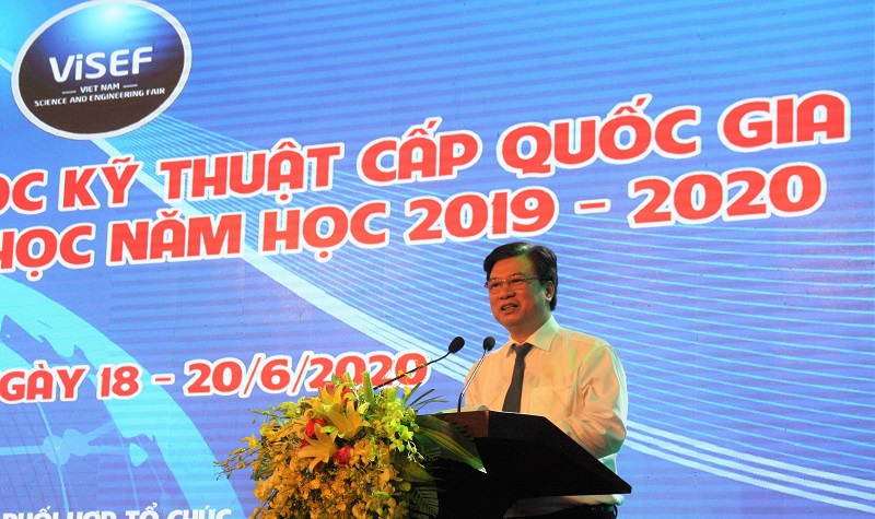 Cuộc thi khoa học kỹ thuật cấp quốc gia HS trung học năm học 2019 - 2020: Ươm mầm tương lai - Ảnh minh hoạ 2