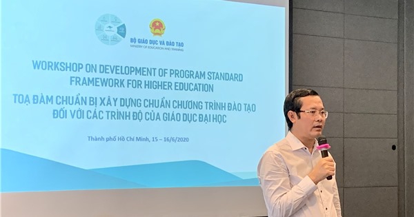 Bộ GD&ĐT lấy ý kiến triển khai Khung trình độ GDĐH giai đoạn 2020-2025