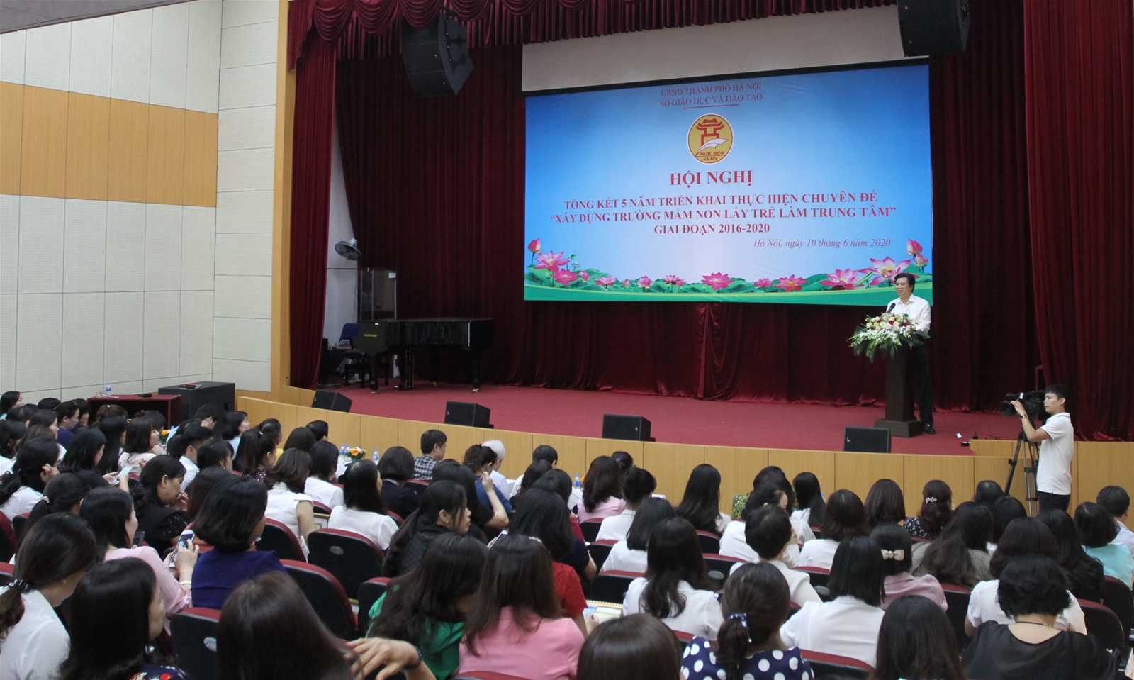 Thứ trưởng Nguyễn Hữu Độ:  Cần thống nhất nhận thức xây dựng mô hình trường mầm non lấy trẻ làm trung tâm - Ảnh minh hoạ 2