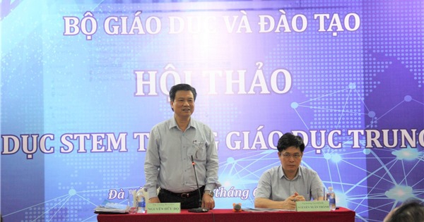 Đẩy mạnh STEM trong giáo dục trung học