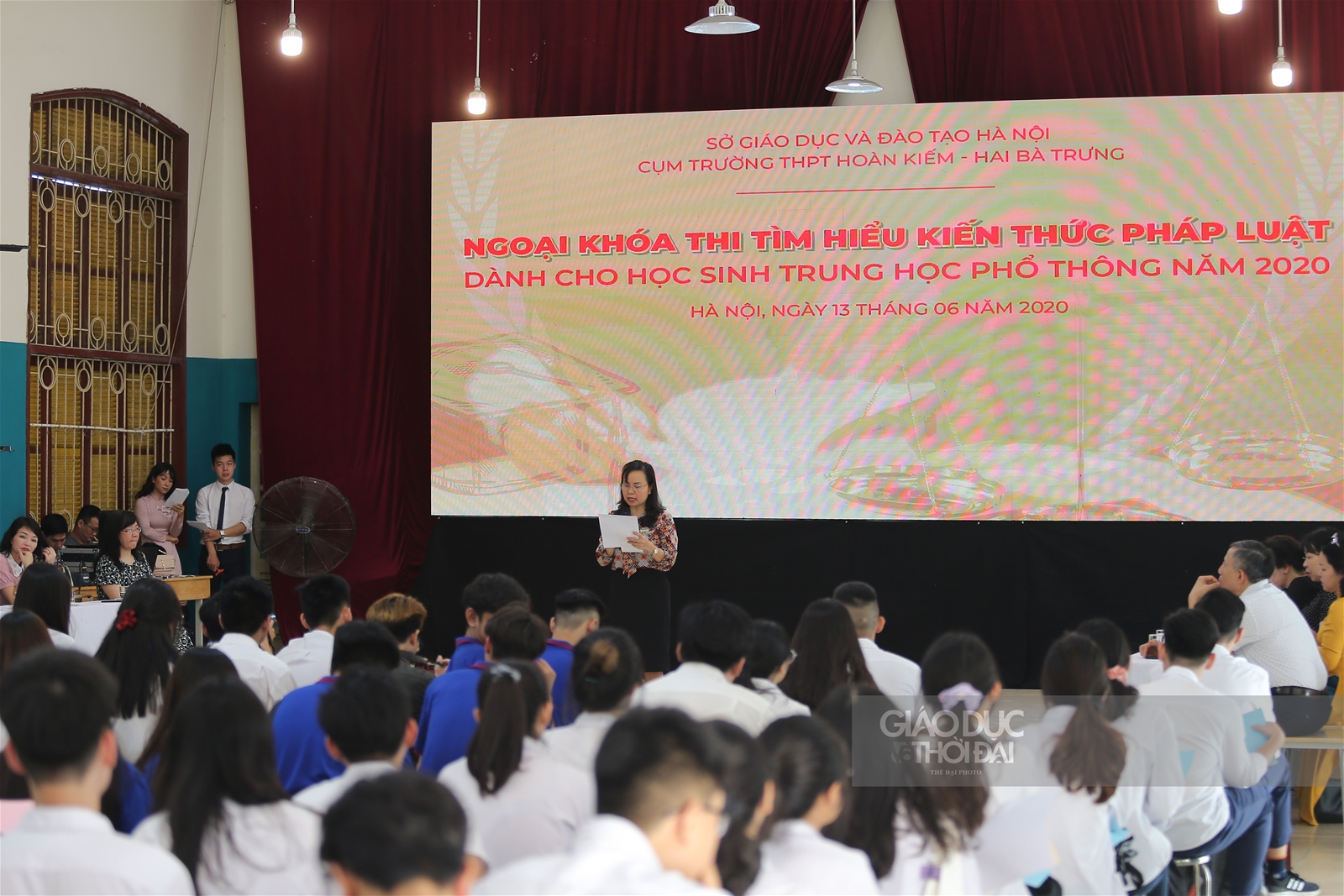 Hà Nội: Học sinh THPT hào hứng tham gia cuộc thi tìm hiểu kiến thức pháp luật - Ảnh minh hoạ 2