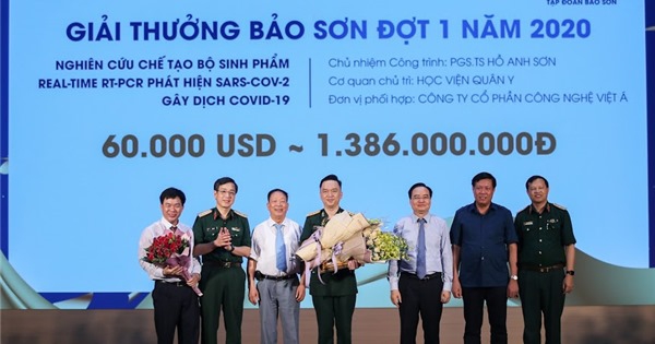 Giải thưởng Bảo Sơn: Vinh danh công trình khoa học có tính ứng dụng cao