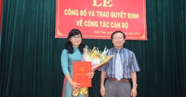 Sở Giáo dục và Đào tạo Kon Tum có tân giám đốc