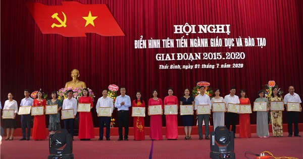 Phó Chủ tịch UBND tỉnh Thái Bình: Đội ngũ nhà giáo đã nỗ lực, sáng tạo không ngừng