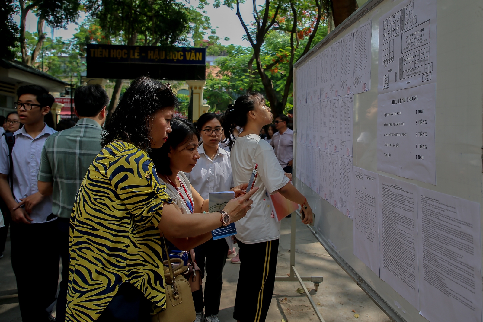 Chùm ảnh: Học sinh Hà Nội sẵn sàng cho kỳ thi vào lớp 10 - Ảnh minh hoạ 5