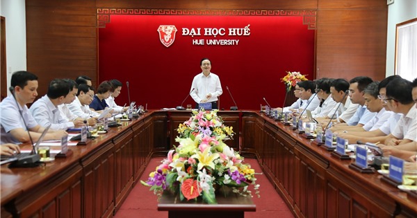 Đại học Huế phải trở thành động lực phát triển của vùng