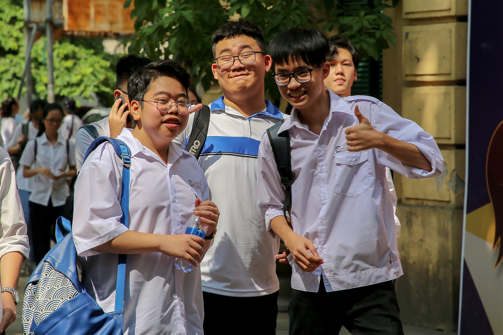 Chùm ảnh: Học sinh Hà Nội sẵn sàng cho kỳ thi vào lớp 10 - Ảnh minh hoạ 17