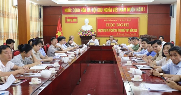 Hà Tĩnh: Chủ động mọi tình huống cho Kỳ thi tốt nghiệp THPT