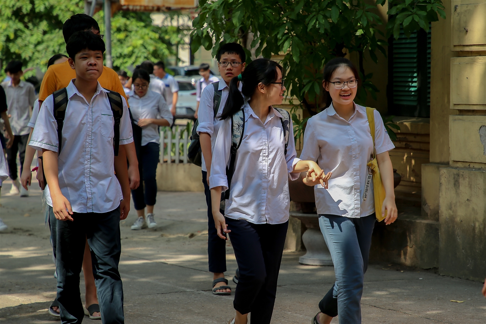 Chùm ảnh: Học sinh Hà Nội sẵn sàng cho kỳ thi vào lớp 10 - Ảnh minh hoạ 16