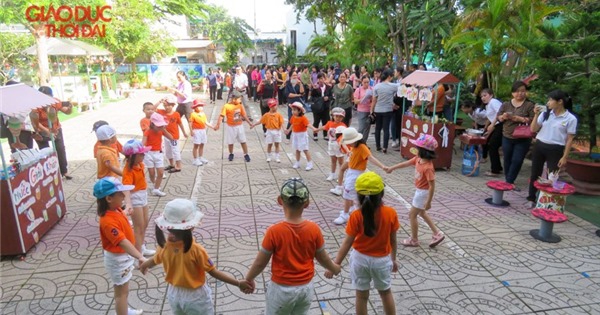 Trường mầm non “lấy trẻ làm trung tâm” tạo sự thân thiện với trẻ