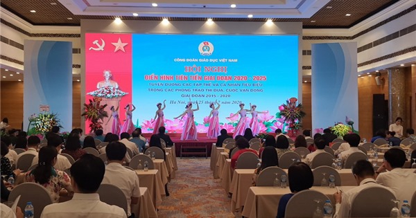Công đoàn Giáo dục Việt Nam tuyên dương 34 tập thể và 138 cá nhân tiêu biểu