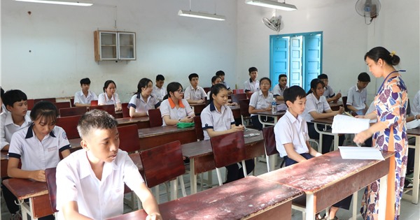 Phú Yên: Công bố điểm chuẩn trúng tuyển vào lớp 10 Trường PTDTNT